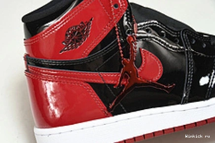 AIR HIGH OG 1 JORDAN “BRED PATENT” 0827